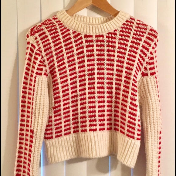 UO Cooperative Honey Mixed Stitch Pullover Sweater - Picture 2 of 4